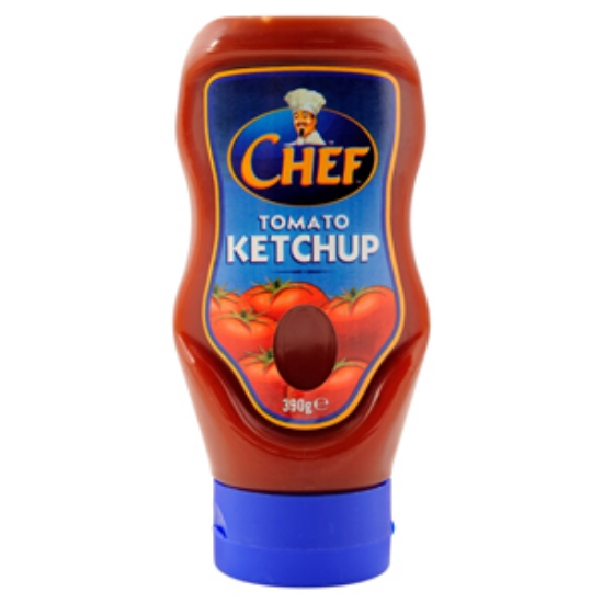 Picture of Chef Ketchup Top Down 390g x12